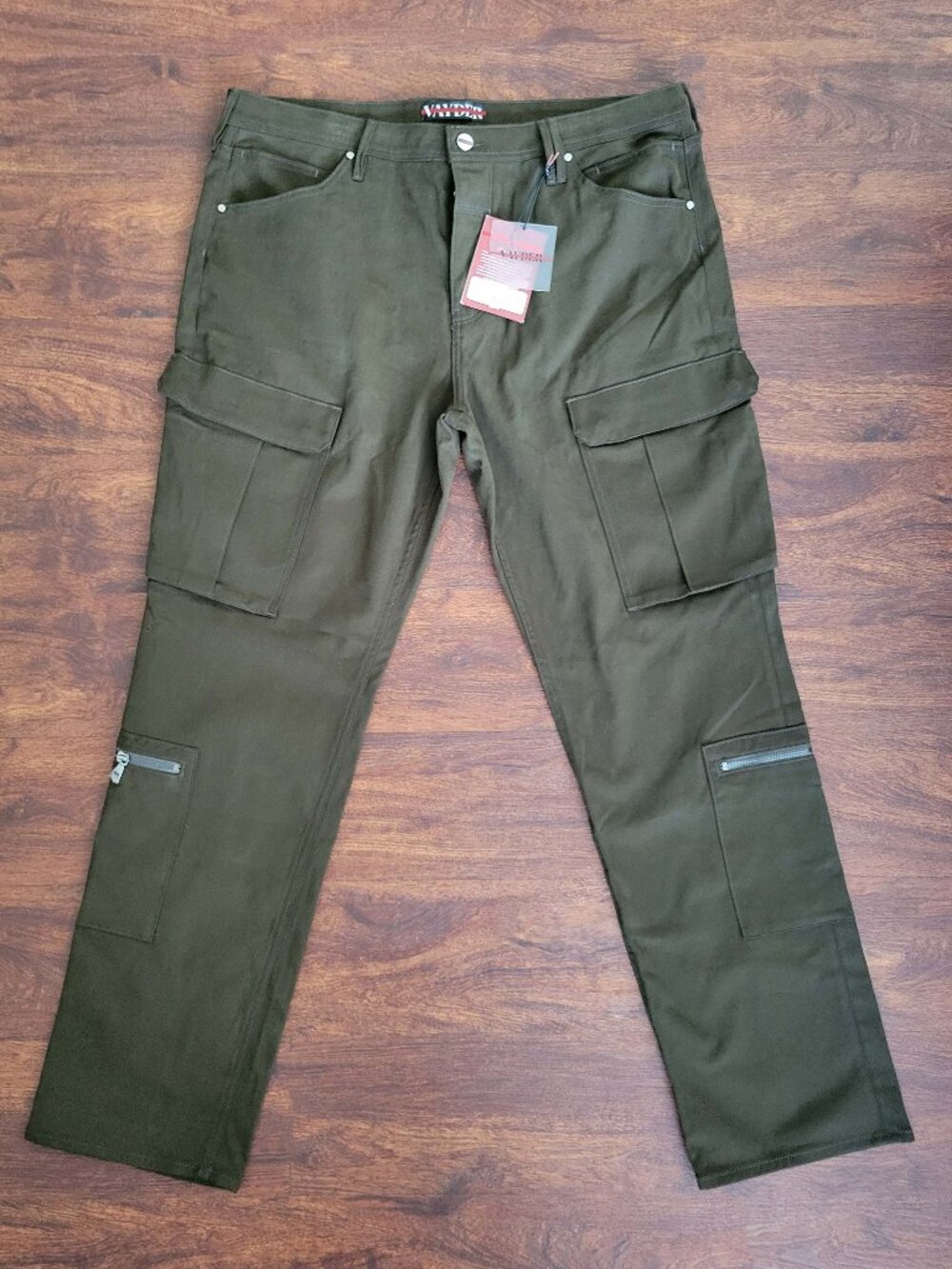 Vayder Verona Green Tapered Cargo Tactical Pants Utility Gorpcore Handcrafted 40